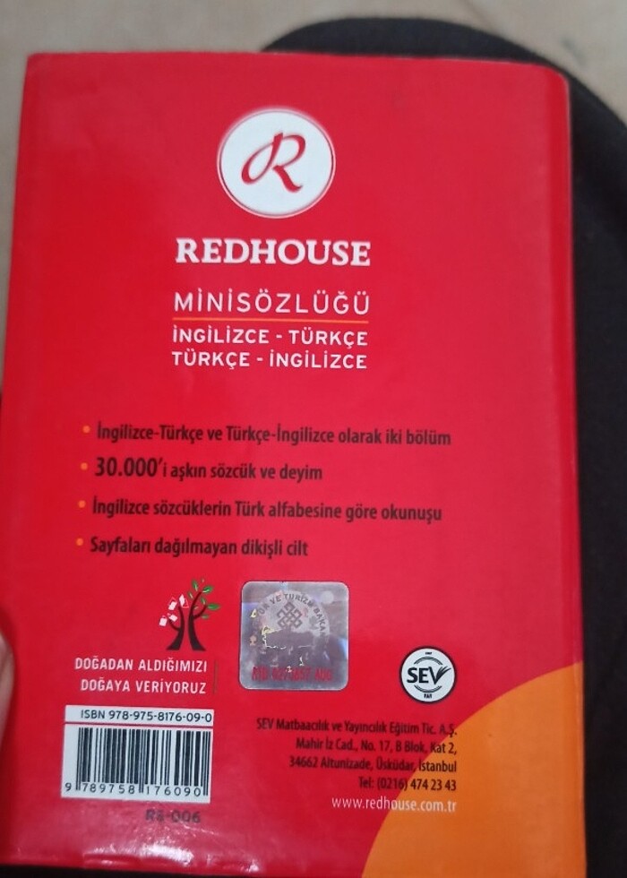 İngilizce- Türkçe Sözlük - Görsel 2