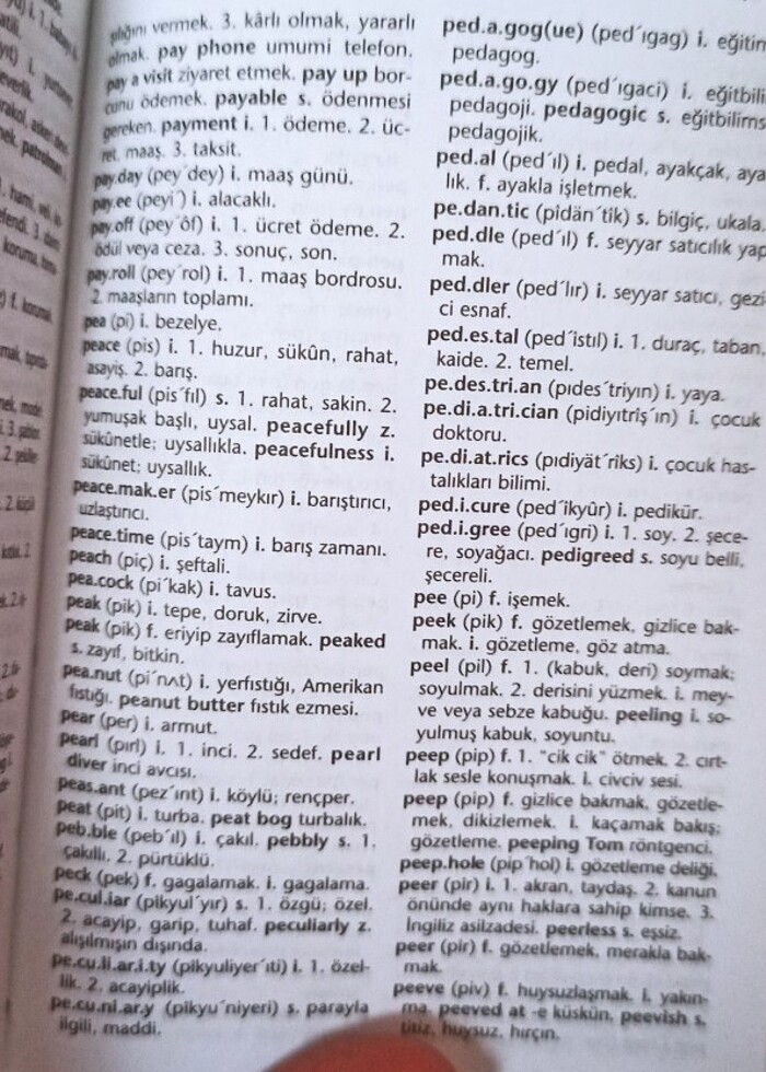 İngilizce- Türkçe Sözlük - Görsel 4