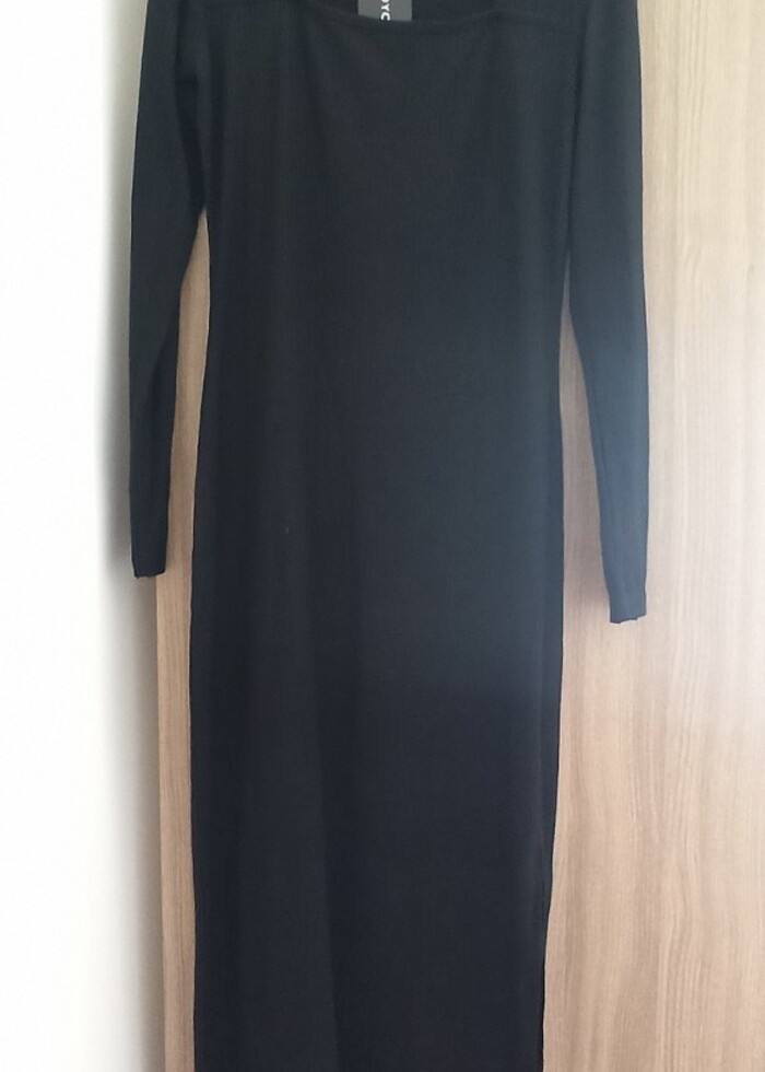 Triko Midi Elbise - Görsel 2