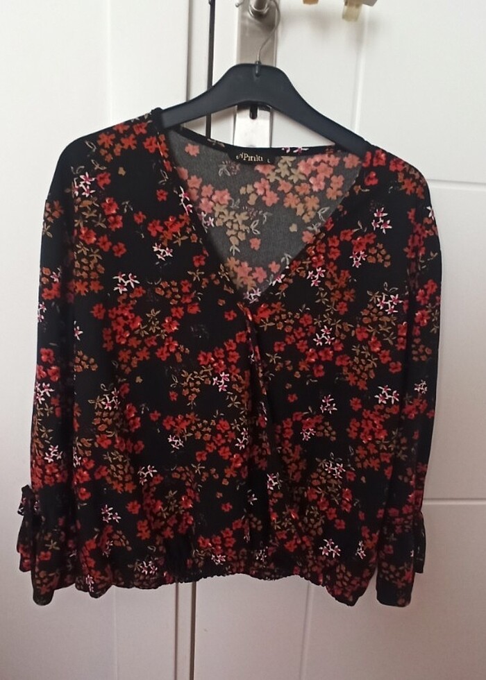 Çiçekli Bluz - Görsel 4