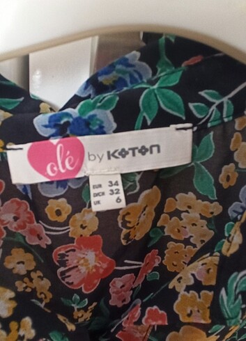 Koton Crop Gömlek - Görsel 5