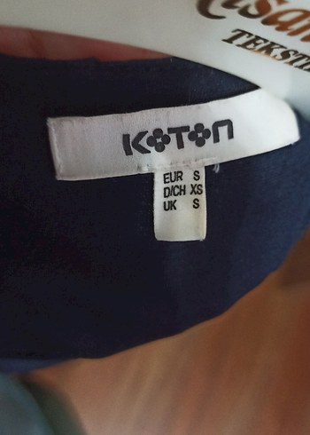 Lacivert Yüksek Yakalı Kolsuz Midi Elbise - Görsel 4