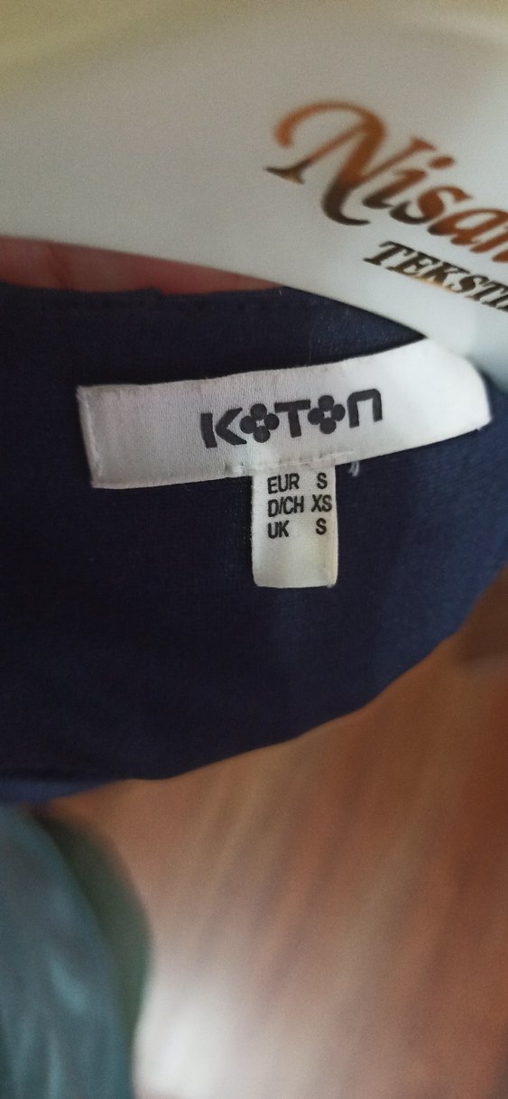 Lacivert Yüksek Yakalı Kolsuz Midi Elbise - Görsel 4