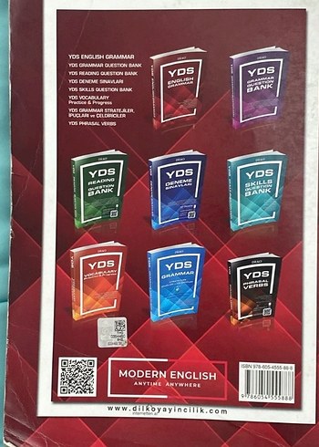 YDS-YDT İngilizce Dilbilgisi Kitabı - Görsel 2
