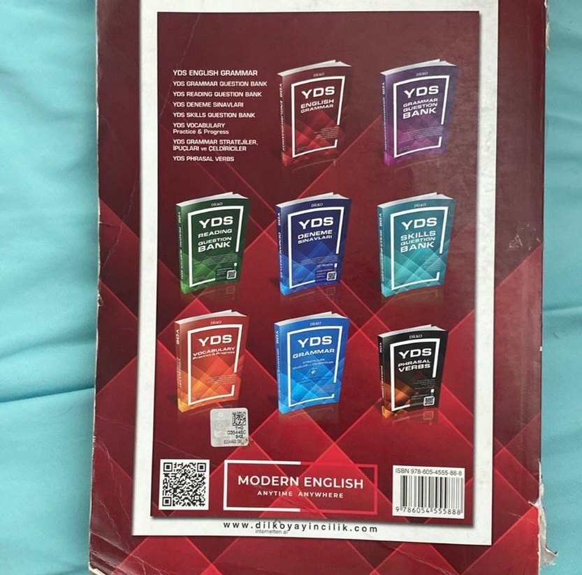 YDS-YDT İngilizce Dilbilgisi Kitabı - Görsel 2