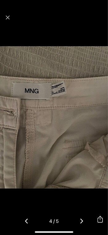 xs Beden beyaz Renk Mango pantolon