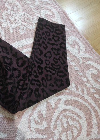 vintage leopar desenli blazer ceket - Görsel 5