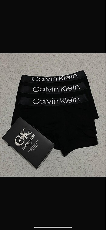 Calvin klein 3lü boxer