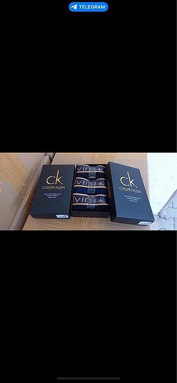 Calvin kelin 3lü boxer