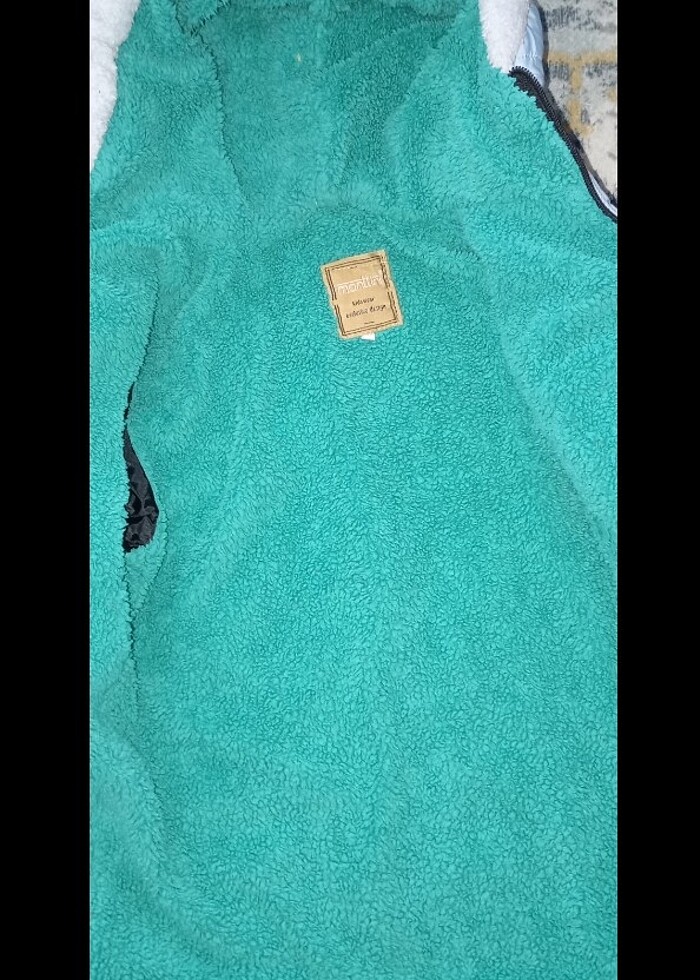 Erkek çocuk sorunsuz masmavi mont - Görsel 4