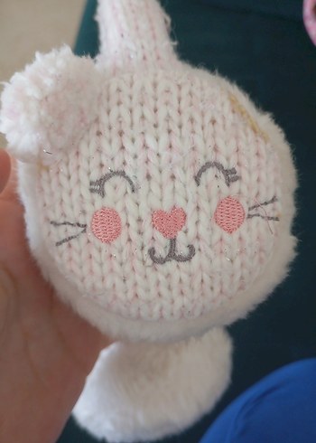 Pembe Peluş kulaklıklar Sevimli - Görsel 7