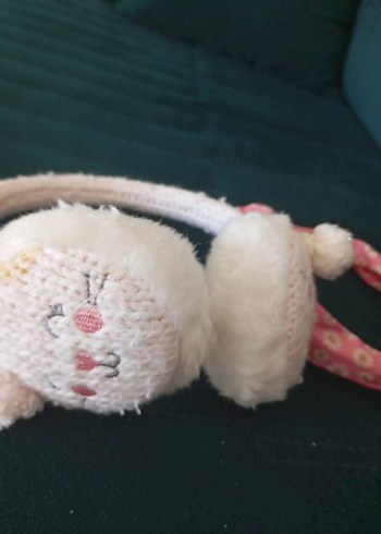 Pembe Peluş kulaklıklar Sevimli - Görsel 8