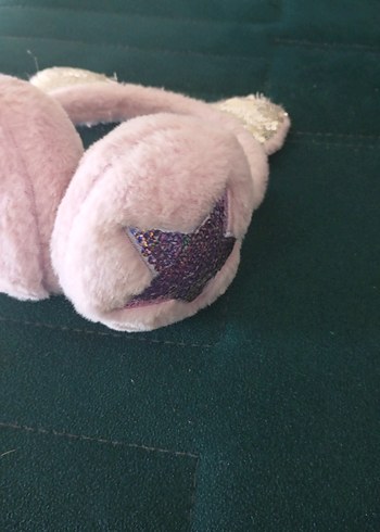 Pembe Peluş kulaklıklar Sevimli - Görsel 11