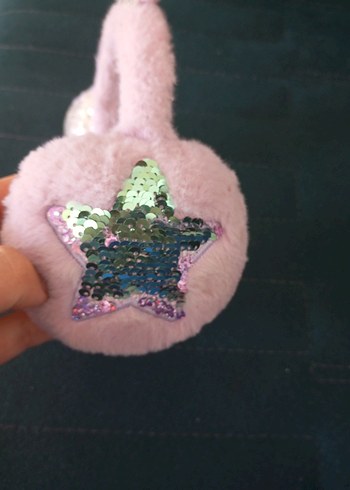 Pembe Peluş kulaklıklar Sevimli - Görsel 14