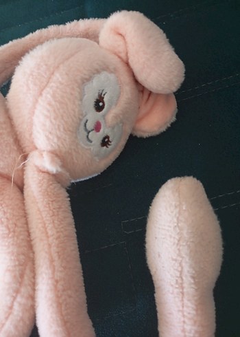 Pembe Peluş kulaklıklar Sevimli - Görsel 15