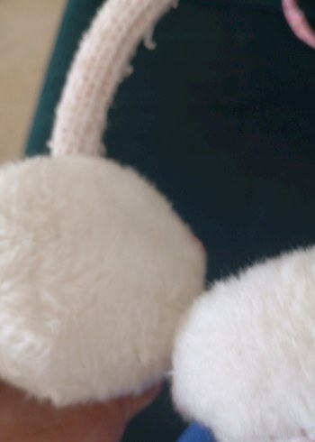 Pembe Peluş kulaklıklar Sevimli - Görsel 18