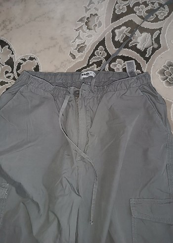 46 Beden gri Renk Paraşüt pantolon