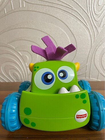 Fisher price sevimli canavar çek bırak araba