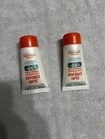 Procsın Güneş Kremi (50ml*2 adet) fırsat paket