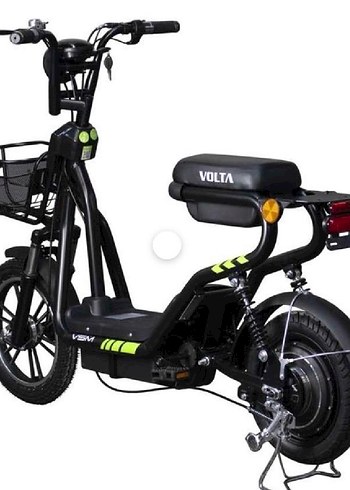 Sıfır Volta Vsm Siyah Renkli Moped - Görsel 3