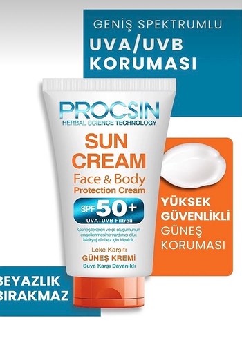 Procsin SPF 50+ Leke Karşıtı Güneş Kremi 50 ml - Görsel 2
