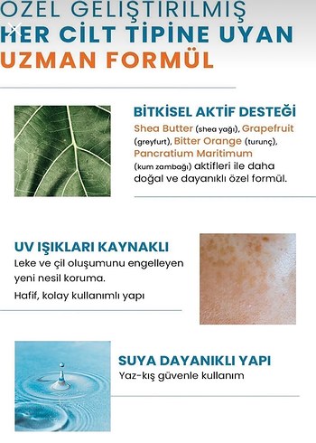 Procsin SPF 50+ Leke Karşıtı Güneş Kremi 50 ml - Görsel 3