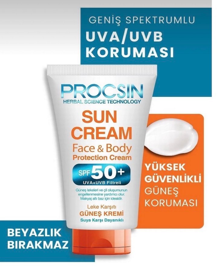 Procsin SPF 50+ Leke Karşıtı Güneş Kremi 50 ml - Görsel 2