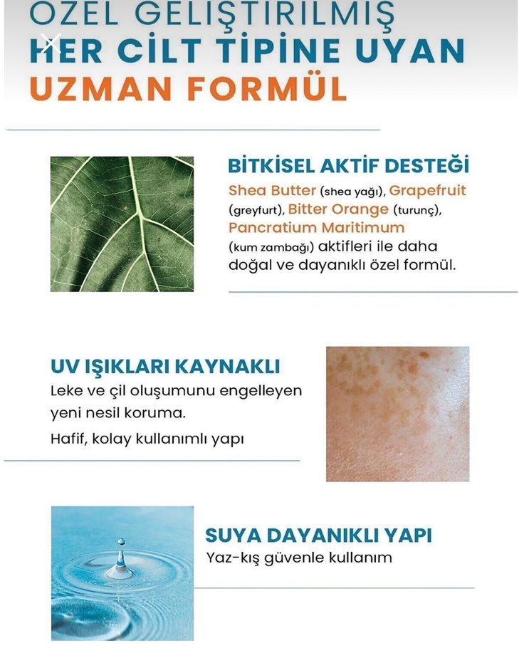 Procsin SPF 50+ Leke Karşıtı Güneş Kremi 50 ml - Görsel 3