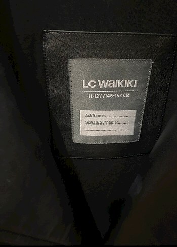 LC Waikiki LC Waikiki Siyah Deri Biker Ceket
