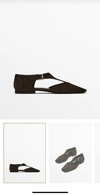 Massimo Dutti Massimo Dutti Süet Ayakkabı