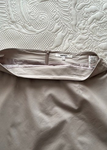 Bej Midi Hamile Eteği - Görsel 3