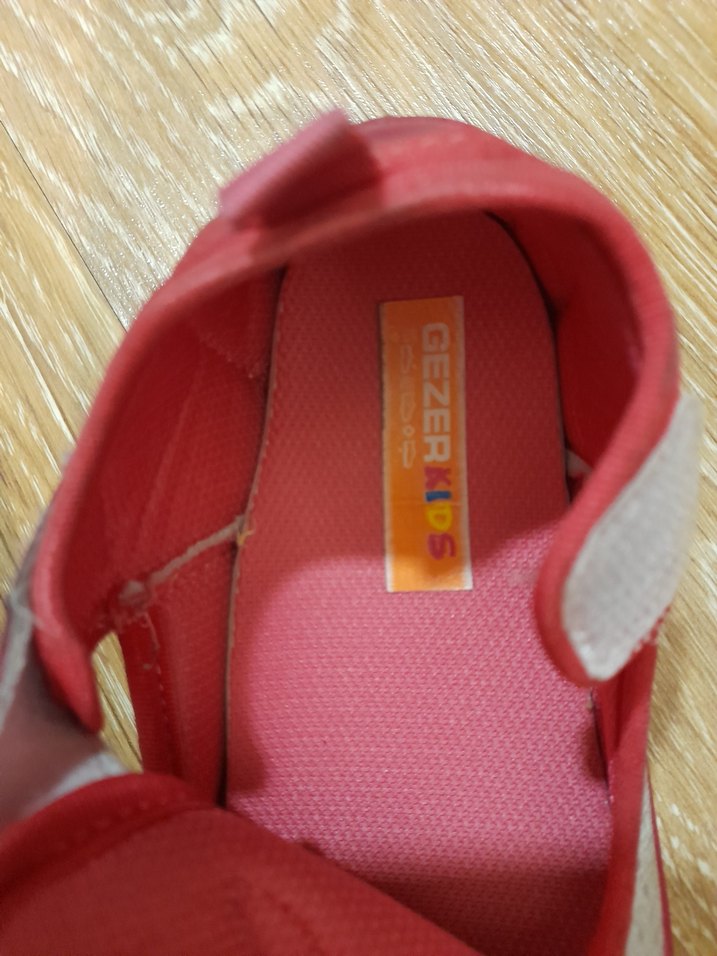 Gezer Kız Çocuk Ayakkabı velcro - Görsel 3