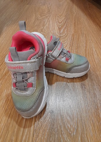 Kinetix Kız Çocuk Renkli Bağcıksız Spor Ayakkabı - Görsel 3