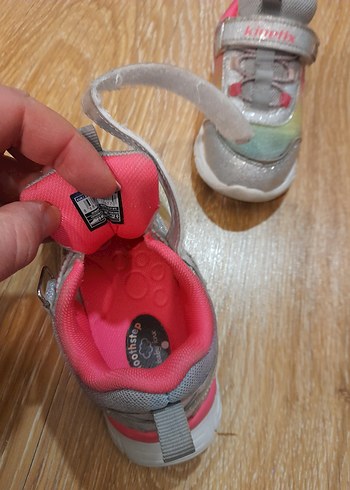 Kinetix Kız Çocuk Renkli Bağcıksız Spor Ayakkabı - Görsel 4