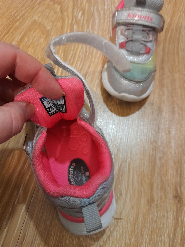 Kinetix Kız Çocuk Renkli Bağcıksız Spor Ayakkabı - Görsel 4