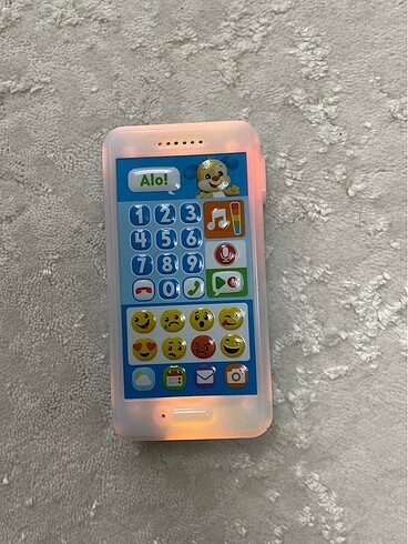 Fisher price ışıklı sesli telefon