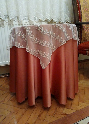 Masa Örtüsü ve tülü. - Görsel 2