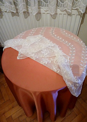 Masa Örtüsü ve tülü. - Görsel 4
