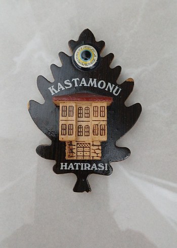 Kastamonu Hatırası Ahşap Magnet - Görsel 2