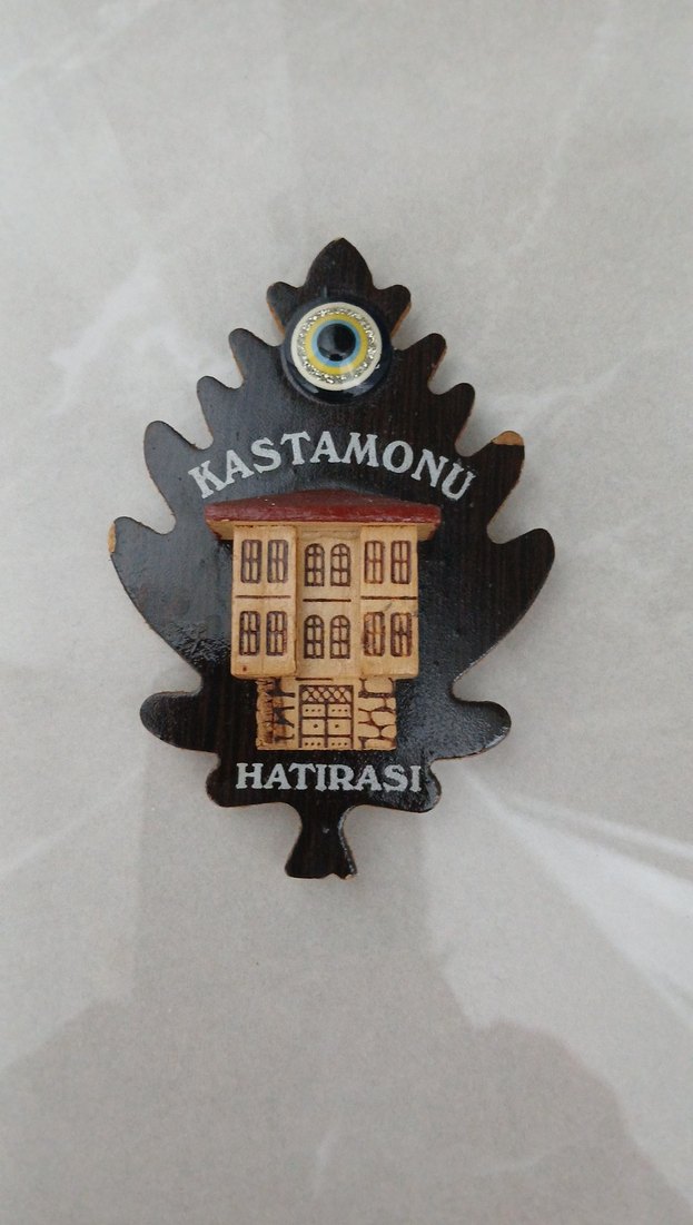 Kastamonu Hatırası Ahşap Magnet - Görsel 2