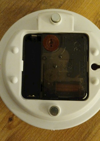 Duvar veya mıknatıslı buzdolabı saati. Çapı 12 cm dir. - Görsel 3