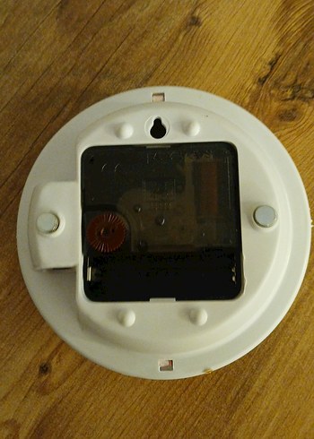 Duvar veya mıknatıslı buzdolabı saati. Çapı 12 cm dir. - Görsel 4