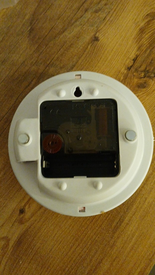 Duvar veya mıknatıslı buzdolabı saati. Çapı 12 cm dir. - Görsel 4