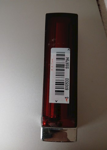 Parlak Kırmızı Ruj 547 no, maybelline. - Görsel 3