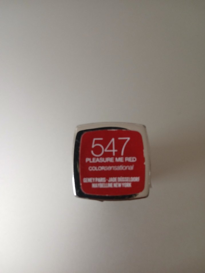 Parlak Kırmızı Ruj 547 no, maybelline. - Görsel 2