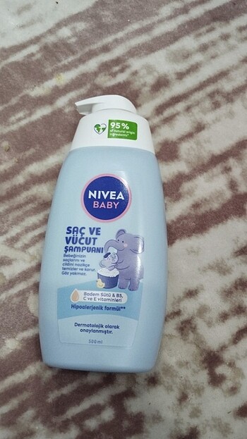 Nivea baby saç ve vücut sampuani