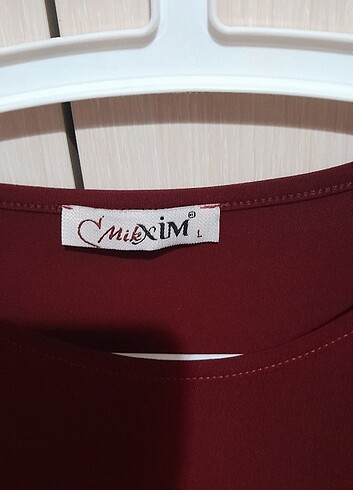 l Beden bordo Renk Tunik