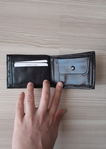 3 lü erkek cüzdan deri - Görsel 5