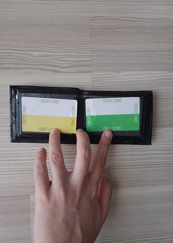 3 lü erkek cüzdan deri - Görsel 4