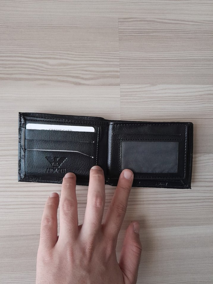 3 lü erkek cüzdan deri - Görsel 3